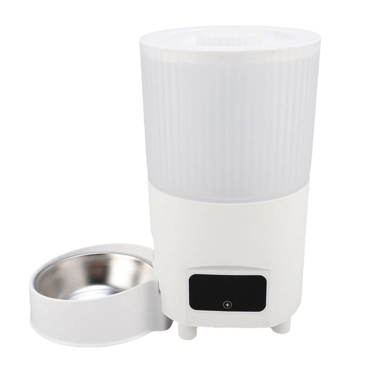 FILFEEL Comedero Automático para Gatos Dispensador de Alimentos para Mascotas Temporizado de Gran Capacidad de 3 L con Control Remoto de Aplicación para Gatos y Perros Pequeños - Horario Diario