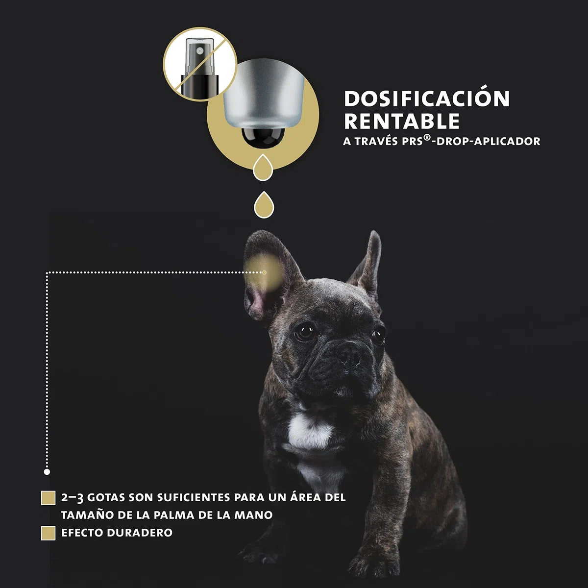 Peticare Perro Aceite de Cuidado Limpiador para Acaros del Oido y Anti-Parasitos - Gotas de Tratamiento, Limpia Eficazmente Orejas, Detiene Otitis Parasitaria - petDog Health 2108