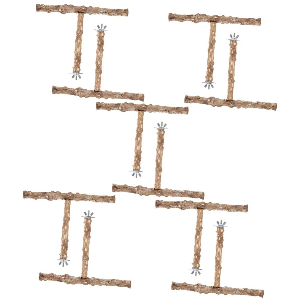 BESPORTBLE 10piezas Percha para Aves Juguete De Molienda para Periquitos Barra De para Jaulas De Aves y Diversión De