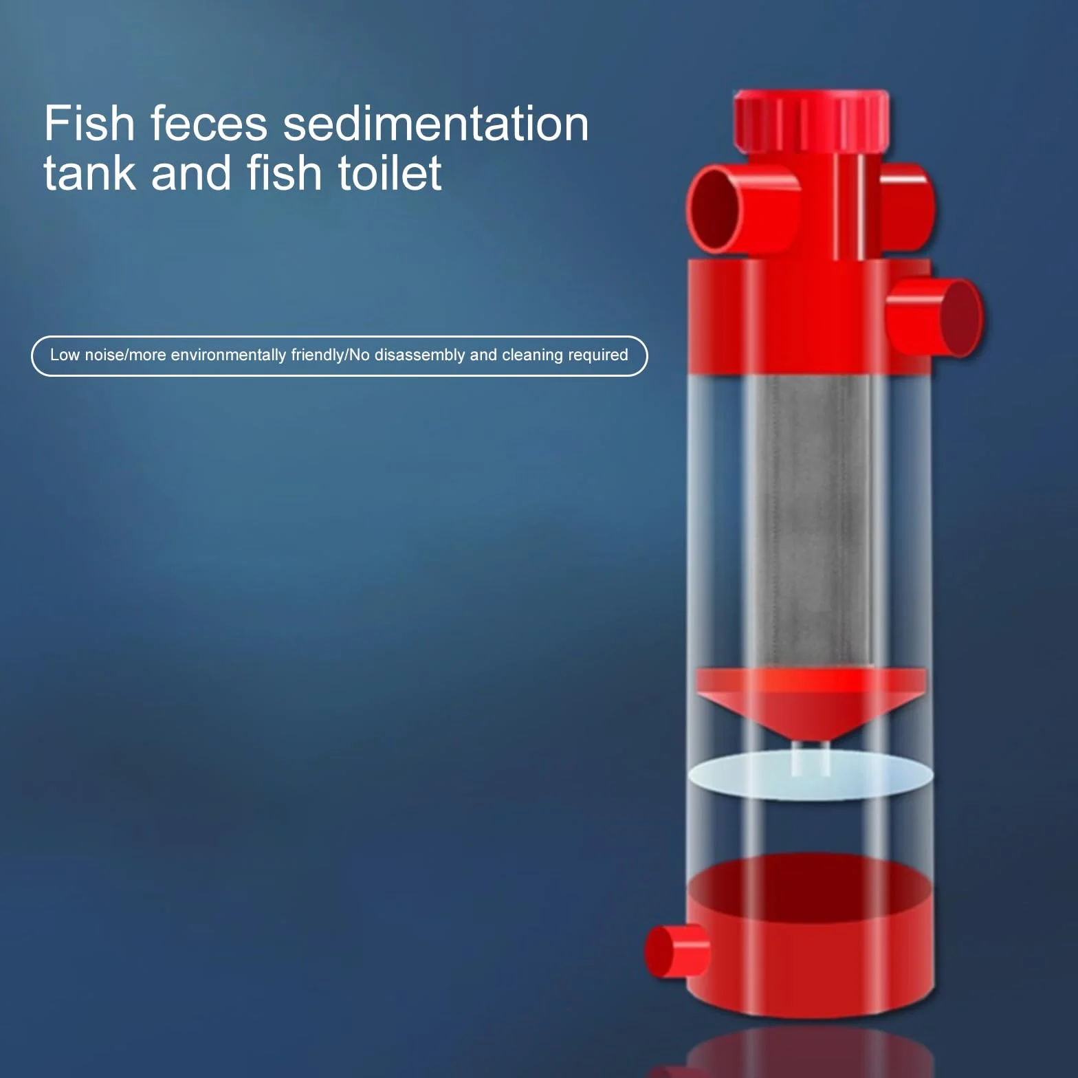Herramienta profesional de eliminación de caca de pescado de acero inoxidable, hoja de agua salada, estanque de terrario, pardario, mantenimiento de agua, accesorios de limpieza de acuario