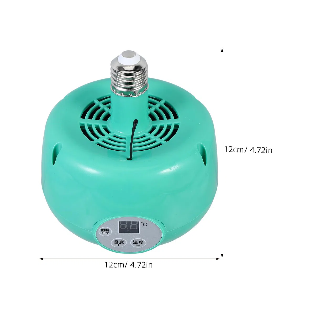 HANABASS Lámpara de Calor y Temperatura Ajustable para Reptiles Aves