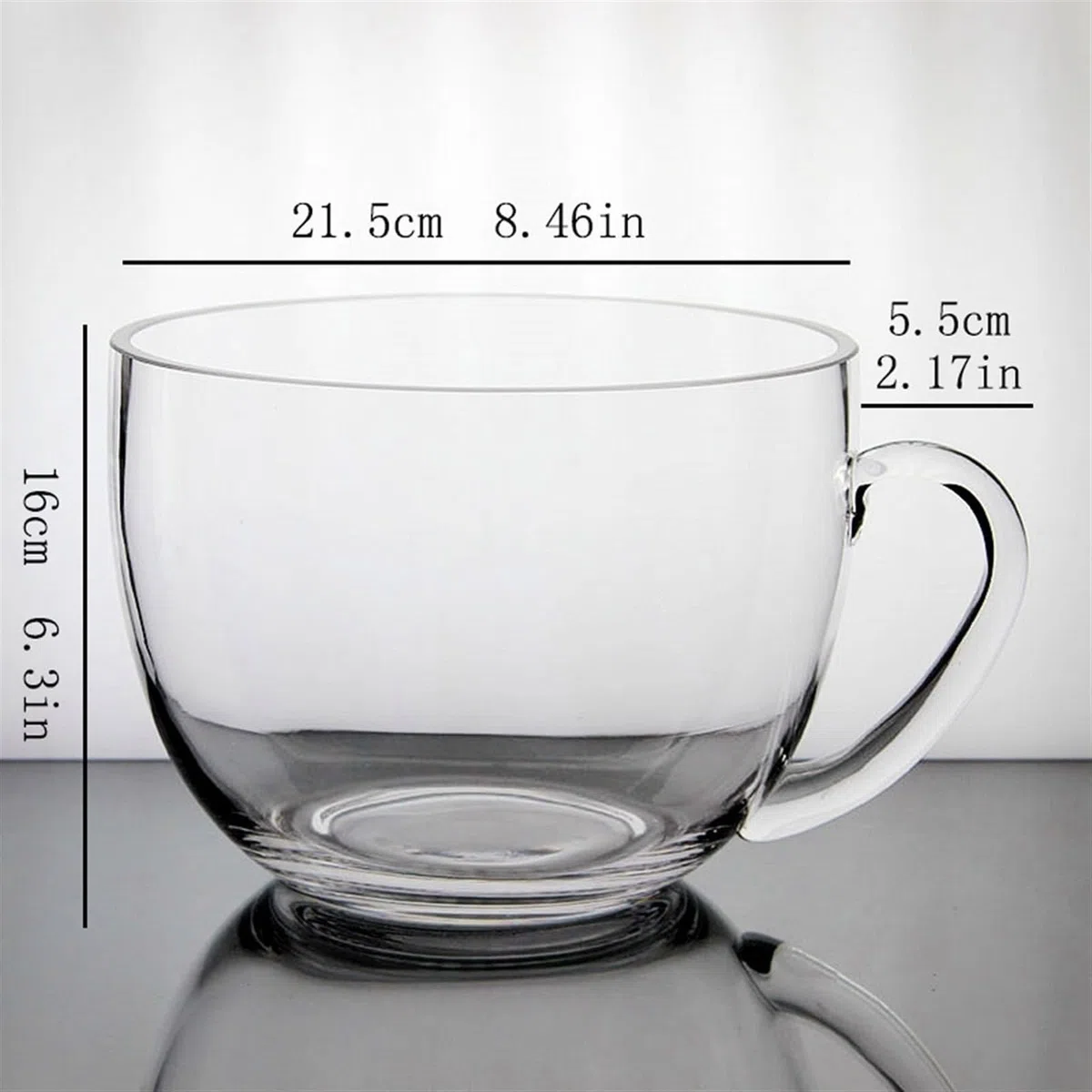 Pecera Pecera en Forma de tazón Grande con asa, Tanque de Acuario de Vidrio, Mesa Transparente Engrosada, pecera, Tanque ecológico, Adornos de Mesa Acuario