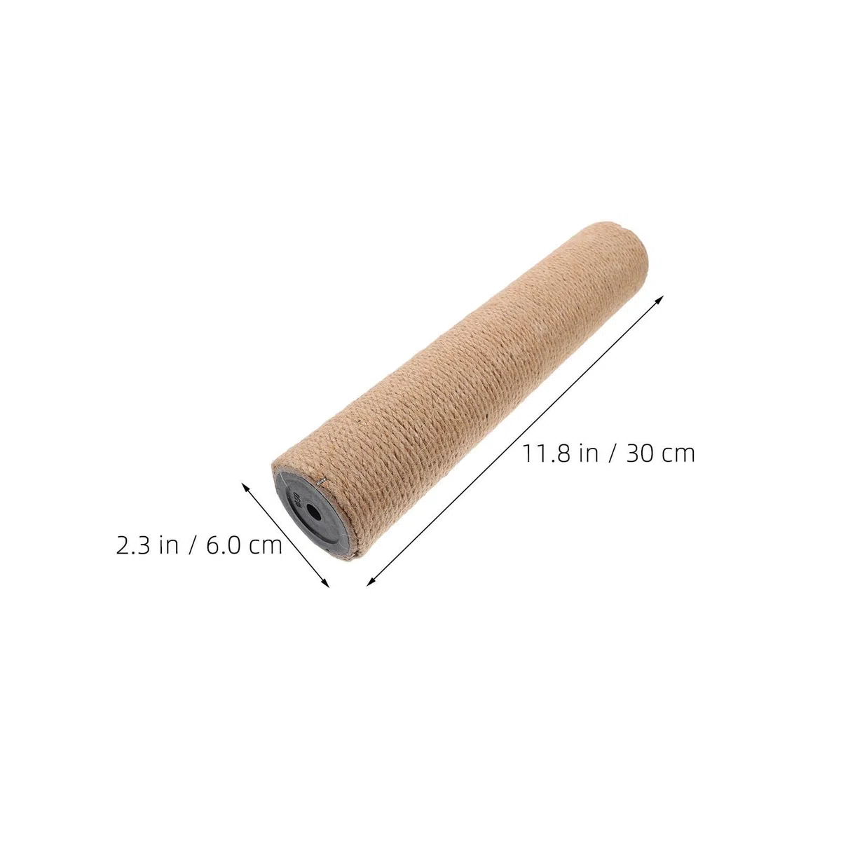 COLLBATH de Repuesto para Rascador de Gatos, 4 Piezas de Sisal de 30 CM, Diseño Estable para Entretenimiento y Protección de Muebles en Interiores