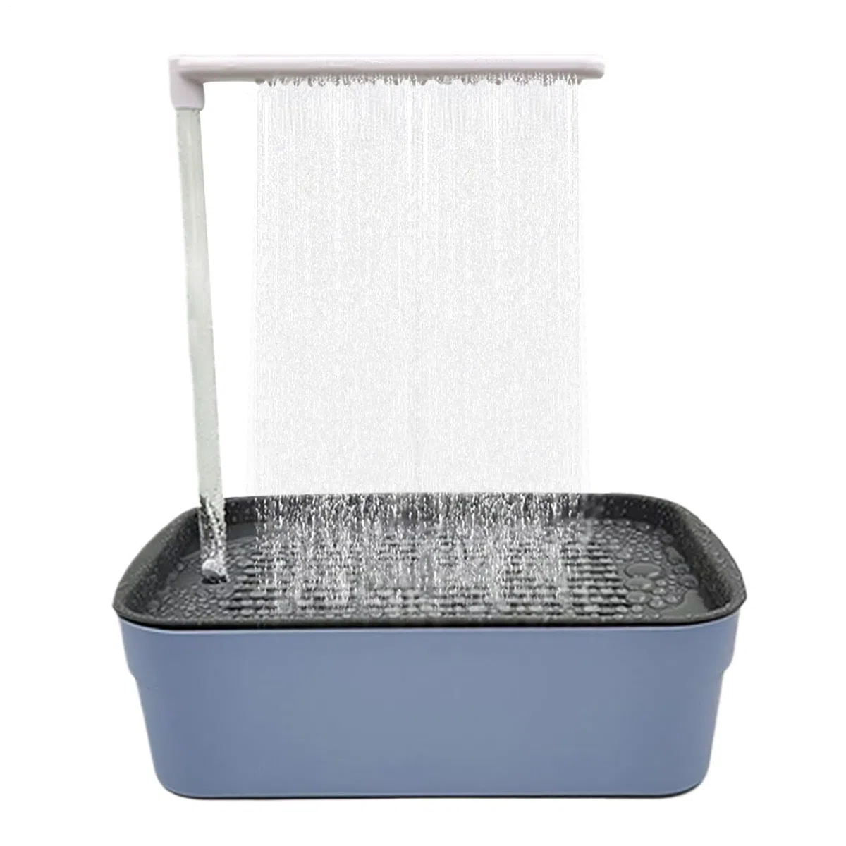 Bañera Automática para Aves Ducha De Baño Para Loros Con Fuente | Tina Eléctrica USB Para Aseo De Mascotas Pequeñas Y Medianas: Periquitos, Grises Africanos, Agapornis Y Cacatúas