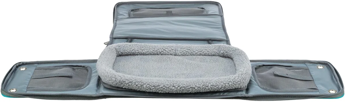 TRIXIE Caseta y transportín Vicky, 40 × 27 × 28 cm, Gris